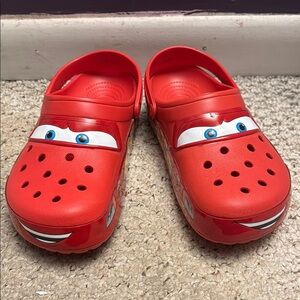 Lightening McQueen Light Up Crocs